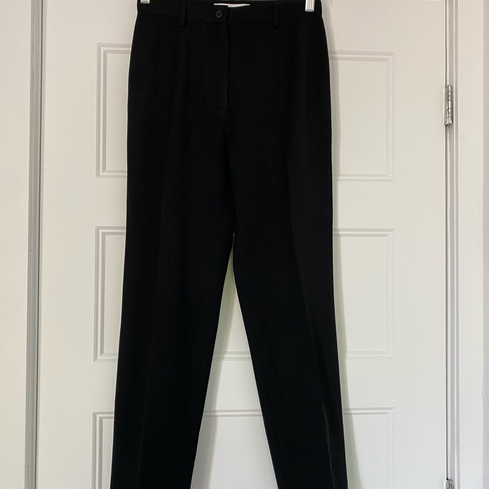 MaxMara Black Dress Pants Tailored Elegance